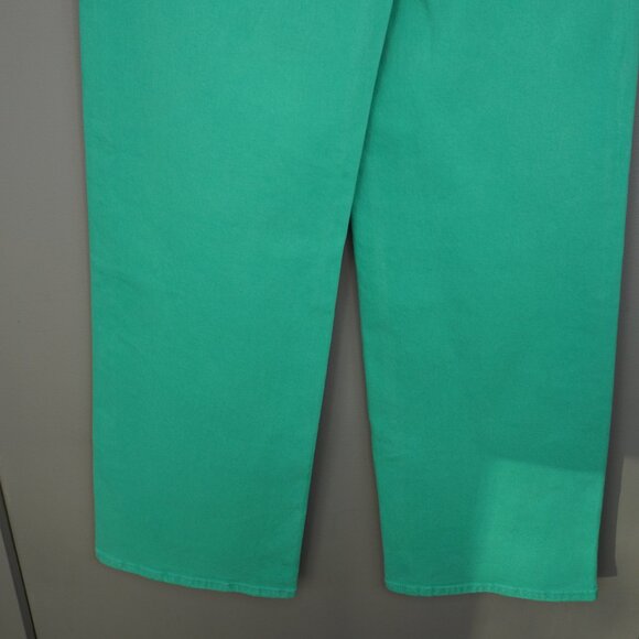 Rails The Getty High Rise Wide Leg Jeans in Emerald Green Size 27 NWT - Picture 13 of 16